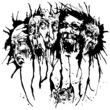 vector illustration tattoo design (face ink) vector illustration tattoo design (face ink)