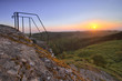 Sunrise from Blackingstone Rock, Dartmoor