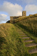 Steps to St Michael's Church, Brent Tor, Devon