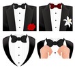 Bow tie set