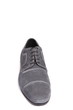 gray suede men shoe