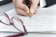 Scrivere a mano con penna