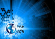 Vector tech background