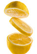 fresh lemon on a white background fresh lemon on a white background