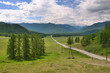 road in mountains
