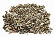 Collection of bolts and nuts of different sizes