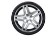 car wheel with aluminu rim