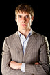 Portrait of young businessman