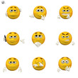 comic emoticon set comic emoticon set