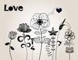 vector flower background