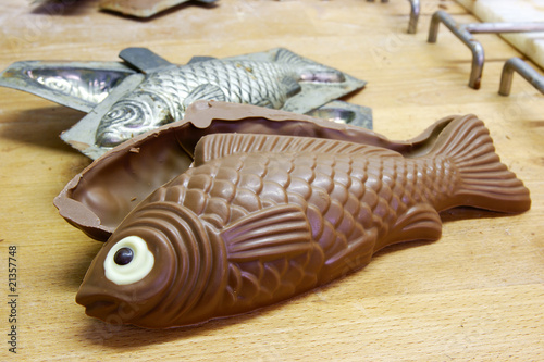 Photo: poisson en chocolat poisson en chocolat
