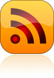 Glossy RSS vector button