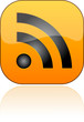 Glossy RSS vector button