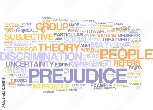 Illustration: Prejudice, Racism, Discrimination Prejudice, Racism, Discrimination