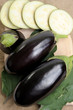 Eggplants.