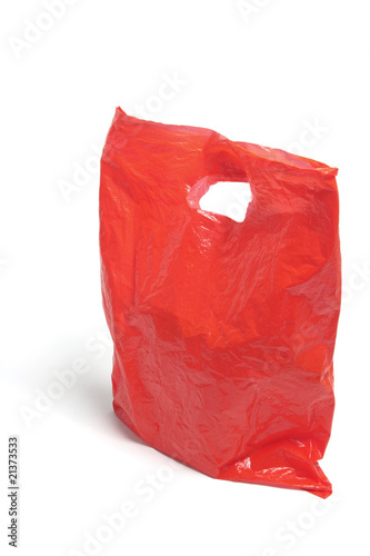 Photo: Red Plastic Bag Red Plastic Bag