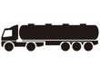 Vektor: Tanksattelzug Tanksattelzug
