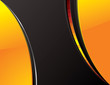 Orange_and_black_tech_background