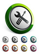 icône bouton internet outils bricolage