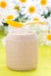 Baby Fruchtjoghurt im Glas