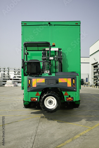 Photo: Moffett Truck Mounted Forklift Moffett Truck Mounted Forklift