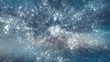 space background with spinning camera - loop 29.97 fps