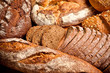 assortment of baked bread