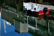 Photo: Red Fishing Boat Launch at Hobson Pier in Portland Maine Red Fishing Boat Launch at Hobson Pier in Portland Maine