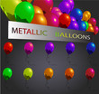 Metallic balloon set Metallic balloon set