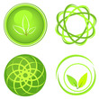 Green concept vector set Green concept vector set