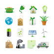 Environment icon set
