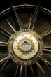 grunge effect jet engine closeup