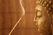 ZEN Tempel - Smoke Meditation with Buddha Head