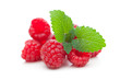 Himbeeren mit Melisse