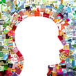 Illustration: man & images man & images