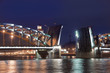 Drawbridge in St. Petersburg. Drawbridge in St. Petersburg.
