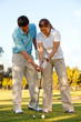 Learning golf