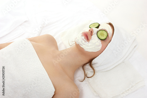 Foto: Gurkenmaske Gurkenmaske