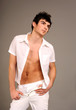 Young attractive man