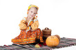Photo: Girl In Russian Traditional Clothing Girl In Russian Traditional Clothing