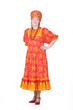 Photo: Woman In Russian Traditional Clothing Woman In Russian Traditional Clothing