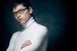 Photo: Young man in glasses Young man in glasses