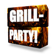 Grillparty! Button, Icon