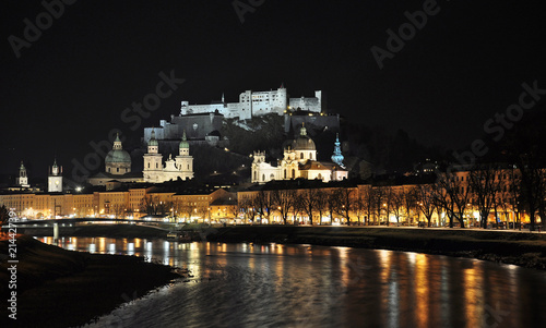Foto: Salzburg bei Nacht Salzburg bei Nacht