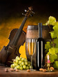 the still-life with white wine