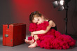 tired little actress