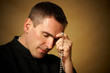Foto: Praying priest Praying priest