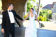 Bride and Groom at Wedding