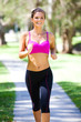 Photo: Young Woman Jogging Young Woman Jogging