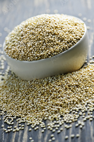 Photo: Quinoa grain closeup Quinoa grain closeup